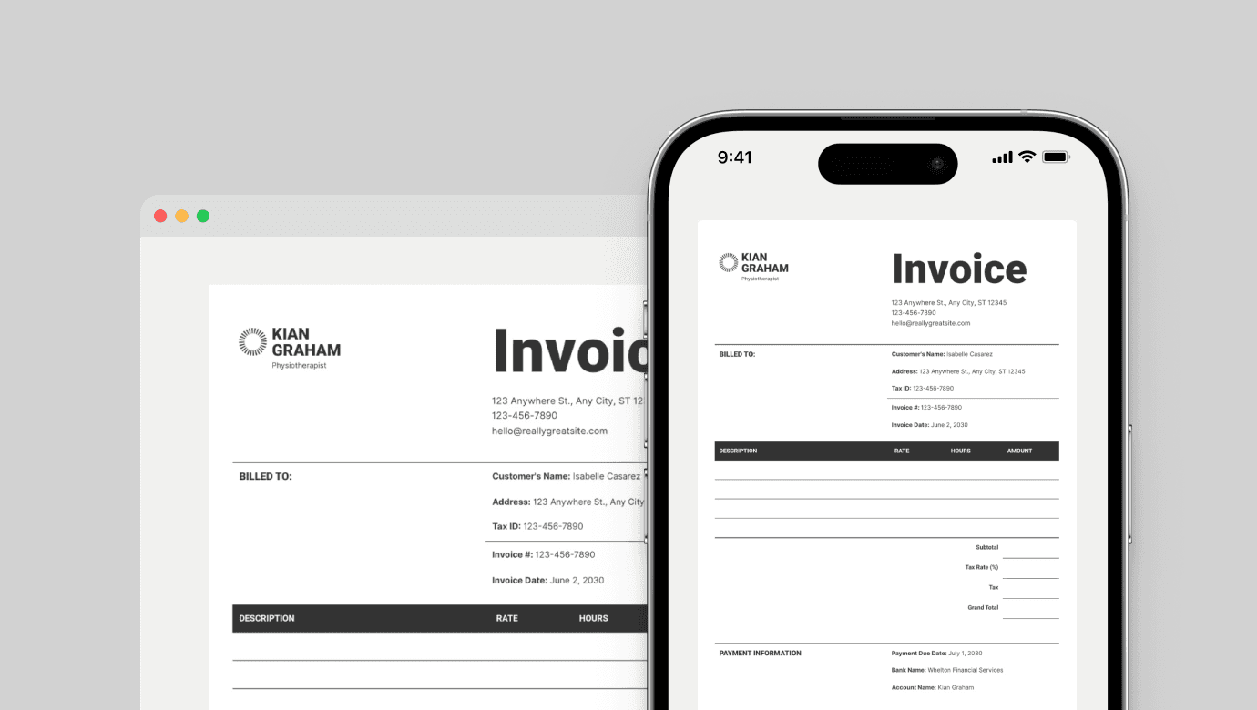 Access from any device